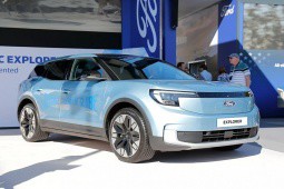 Cận cảnh Ford Explorer EV, xe gầm cao thuần điện ”mượn” khung gầm Volkswagen