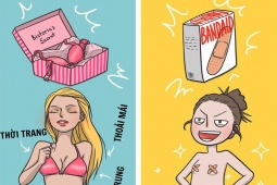 Cười 24H - "Màn hình phẳng" thì mặc nội y như thế này là đúng rồi