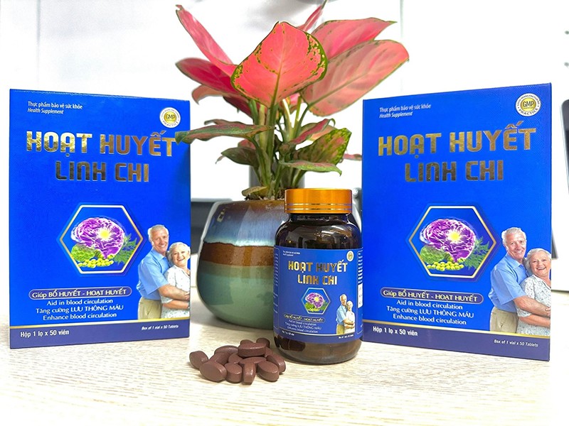 Hoạt huyết Linh Chi: Hỗ trợ hoạt huyết, bổ huyết, tăng cường lưu thông máu - 2
