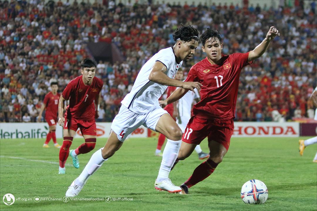 U23 Yemen đã rất nỗ lực trước U23 Việt Nam (Ảnh: VFF).