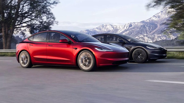 Xem trước phiên bản mới của mẫu xe điện Tesla Model 3 - 2
