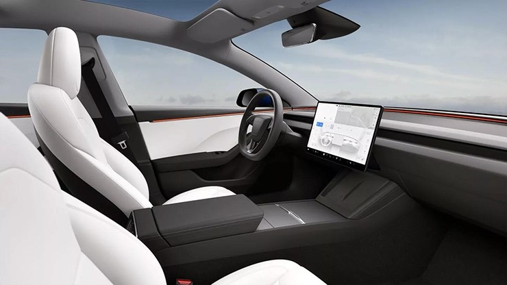 Xem trước phiên bản mới của mẫu xe điện Tesla Model 3 - 8