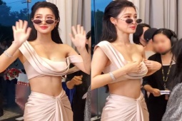 Thời trang - Lại gặp sự cố váy áo chốn đông người, "Thần tiên tỷ tỷ Thanh Hóa" có cách xử lý ăn điểm