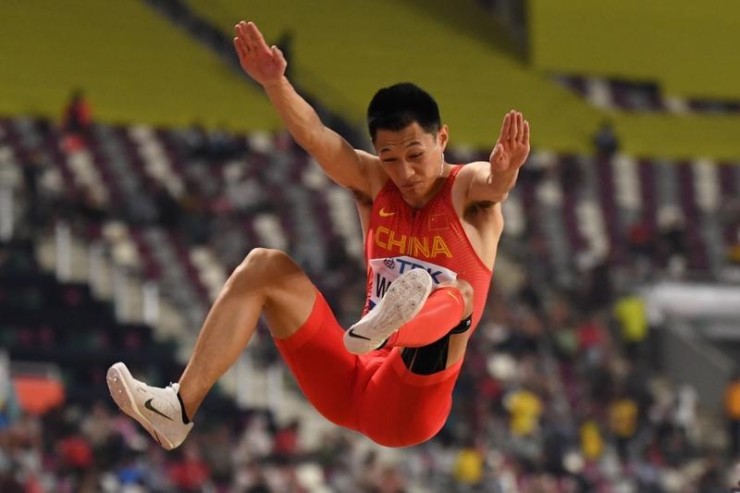 "Người bay" Wang Jianan giữ kỷ lục nhảy xa ASIAD (8m24)
