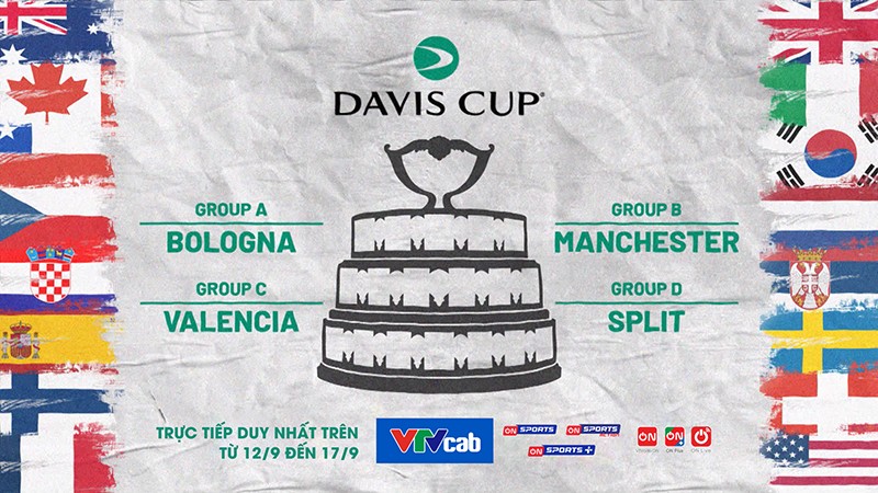 Thỏa đam mê xem Davis Cup 2023 & “vua Grand Slam” Djokovic trên VTVcab - 1