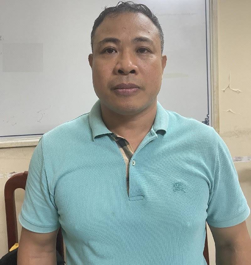 Đối tượng Nghiêm Quang Minh. (Ảnh: Công an TP.Hà Nội)