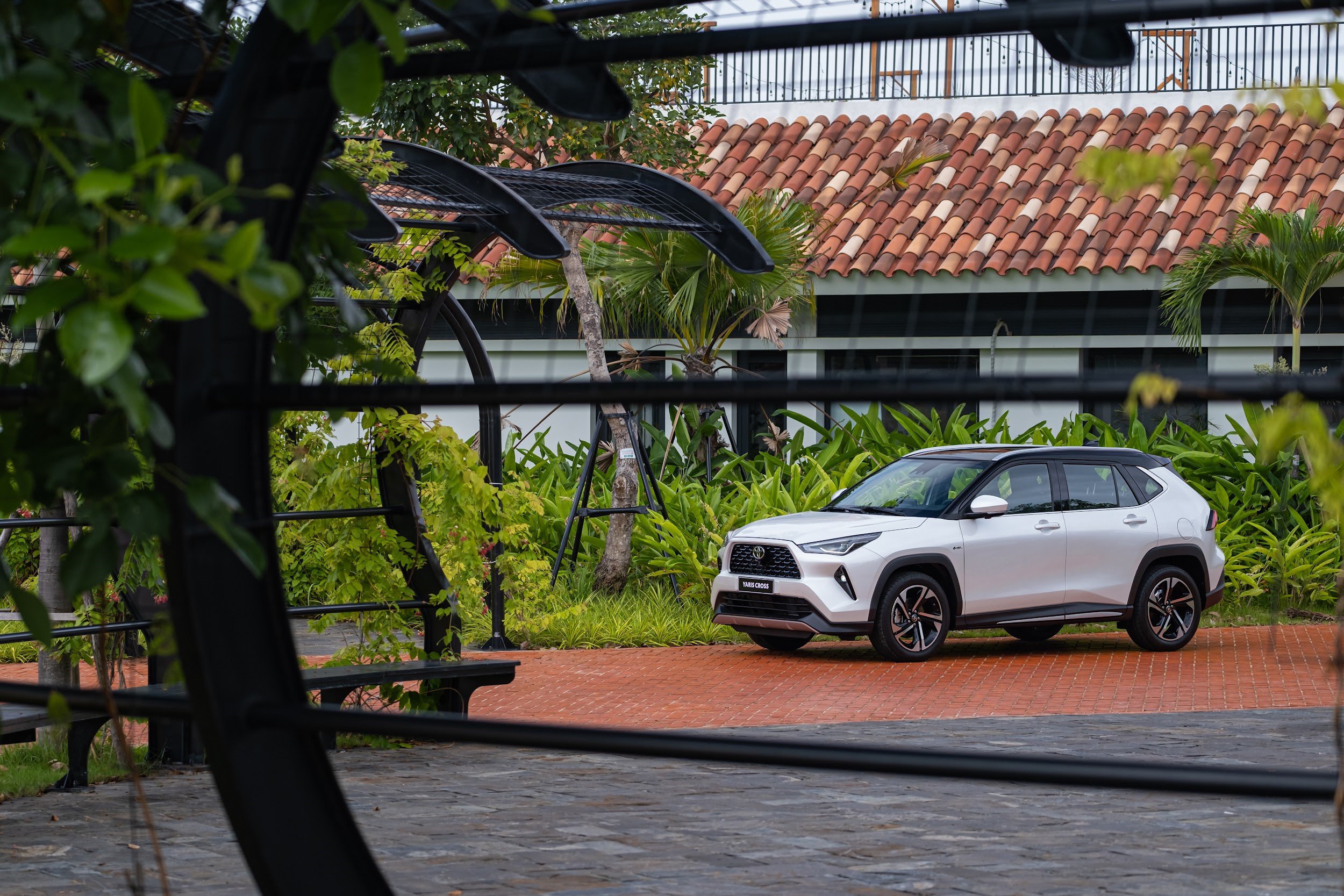 Đầy đủ các tính năng của TSS đều được trang bị trên mẫu xe Yaris Cross.