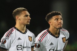 Bóng đá - Sancho - Antony lận đận ở MU: "Đôi cánh" 185 triệu euro từng khuynh đảo châu Âu ra sao?