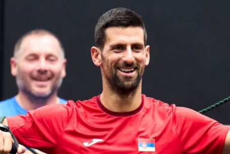 Djokovic trở lại chinh phục Davis Cup, tiếc nuối vì Alcaraz "nghỉ chơi"