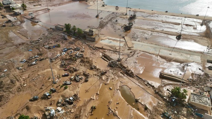 Ước tính 1/4 thành phố Derna ở Libya&nbsp;đã bị xóa sổ vì thảm họa lũ lụt do vỡ đập.