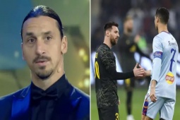 Bóng đá - Tranh cãi Ronaldo hay Messi vĩ đại hơn: Ibrahimovic bị fan CR7 "ném đá"