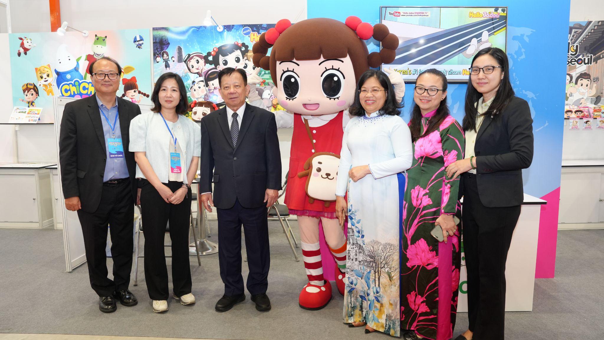 Cuộc thi được tổ chức đồng thời với Ngày hội Nhân vật Biểu tượng & Bản quyền Việt Nam - Hàn Quốc 2023 và Lễ hội Học & Chơi 2023