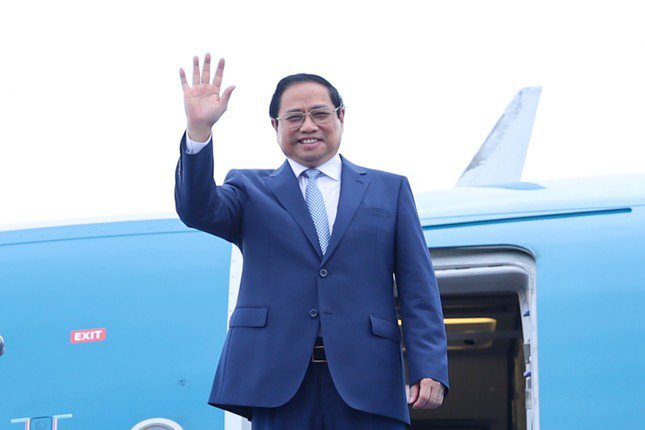 Thủ tướng Phạm Minh Chính rời Hà Nội, lên đường đi Trung Quốc.