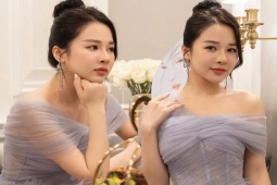 Đời sống Showbiz - Hoa khôi Đỗ Hà Trang nổi bật giữa dàn người đẹp, siêu mẫu tại sự kiện