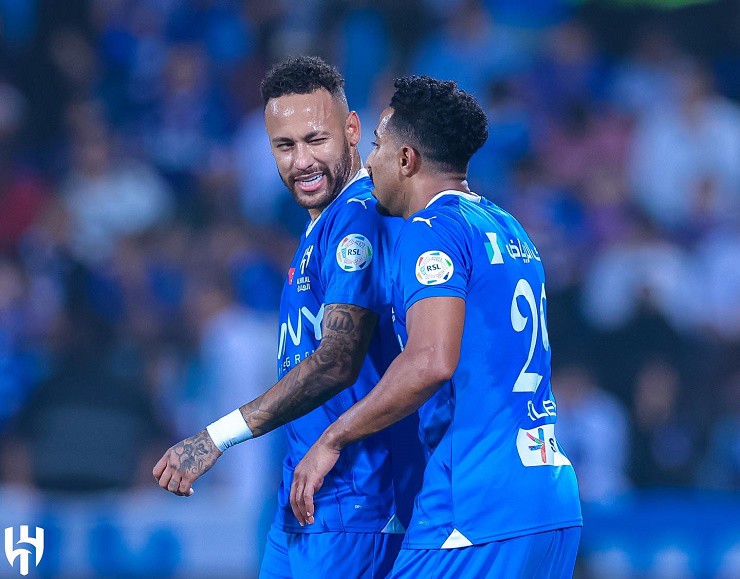 Neymar đóng góp 1 kiến tạo trong trận ra mắt Al Hilal