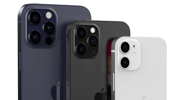 Dòng sản phẩm iPhone 12 ra mắt vào năm 2020 của Apple.