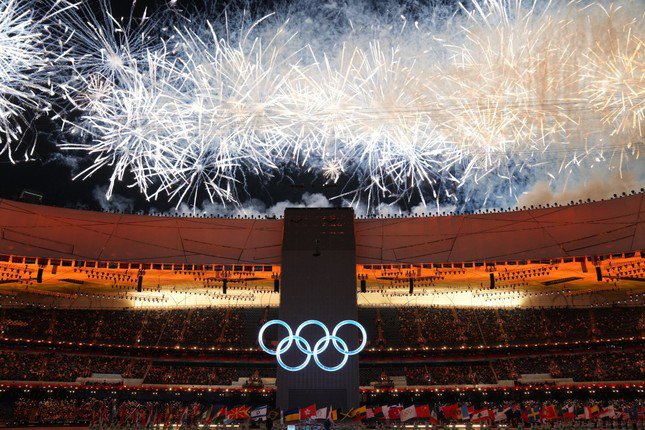Pháo hoa được sử dụng ở Lễ khai mạc Olympic mùa đông 2022 tại Bắc Kinh.