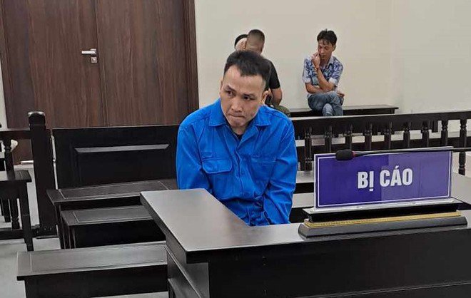 Trần Văn Thái bị đưa ra xét xử tại phiên tòa.