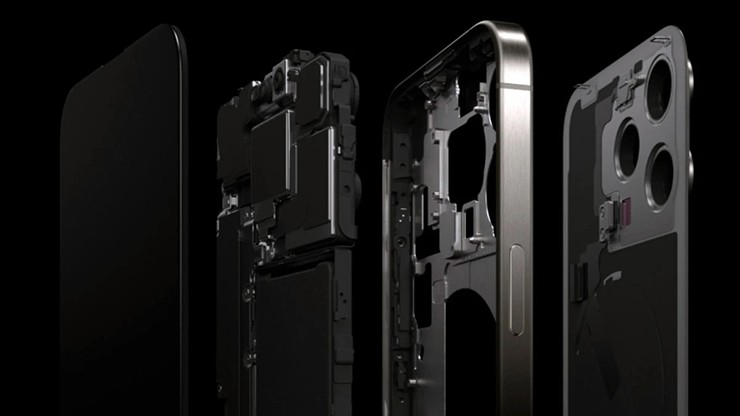 Thiết kế mới trên iPhone 15 Pro Max giúp cắt giảm rất nhiều chi phí sửa chữa mặt lưng.