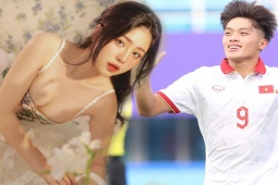 Đời sống Showbiz - Bạn gái "tiền đạo ghi bàn siêu phẩm Olympic Việt Nam" gợi cảm nhất dàn WAGs