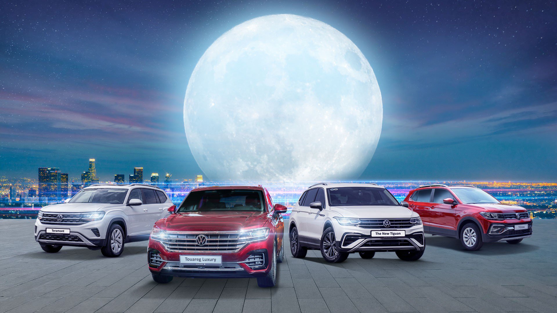 Bộ tứ SUV cao cấp của Volkswagen: Touareg, Teramont, Tiguan và T-Cross