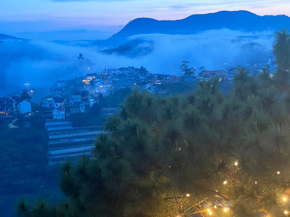 View săn mây tại homestay – coffe Kimochi