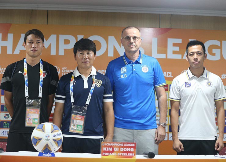 HLV CLB Hà Nội muốn có kết quả tốt nhất khi đấu “ông lớn” Hàn Quốc ở cúp C1 châu Á - 1