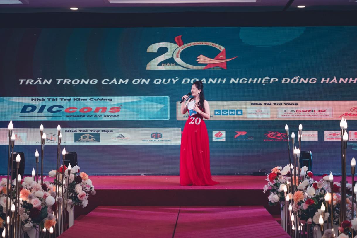 MC Thái Phương Thảo đã có 10 năm đồng hành cùng các sự kiện tỉnh Bà Rịa - Vũng Tàu. Ảnh: NVCC