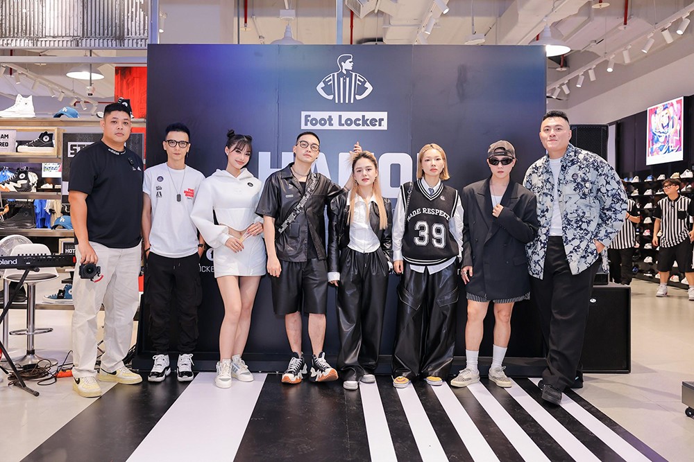 Tinh thần Foot Locker được các nghệ sĩ, các bạn trẻ làm sáng tạo nội dung thể hiện một cách trọn vẹn