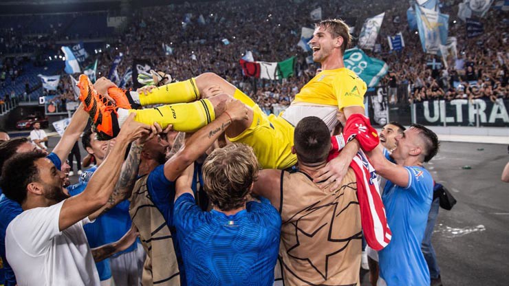 Thủ môn&nbsp;Ivan Provedel trở thành người hùng của Lazio ở trận ra quân Champions League