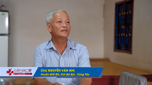 Ông Nguyễn Văn Nhị chia sẻ trên kênh Truyền hình Vĩnh Long