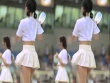 Người đẹp triệu fans diện váy ngắn, gặp sự cố khi trời trở gió mạnh hút 100 triệu views