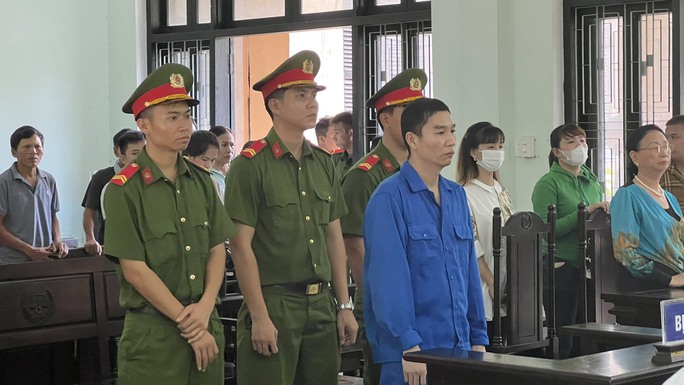 Bị cáo Ngô Văn Quốc tại phiên xét xử.