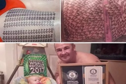 Bạn trẻ - Cuộc sống - Người đàn ông xăm tên con gái lên cơ thể 667 lần, lập kỷ lục Guinness