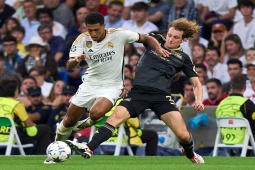 Bóng đá - Video bóng đá Real Madrid - Union Berlin: Vỡ òa phút 90+4, "người hùng" Bellingham (Cúp C1)