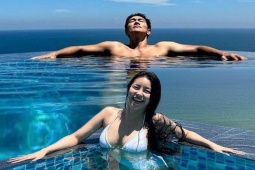 Đời sống Showbiz - Ảnh hẹn hò của tài tử Hàn Quốc và bạn gái kém 11 tuổi ở Hội An