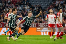 Bóng đá - MU thua đau Bayern: Hojlund gieo hy vọng, "Quỷ đỏ" nhiều thống kê tệ hại