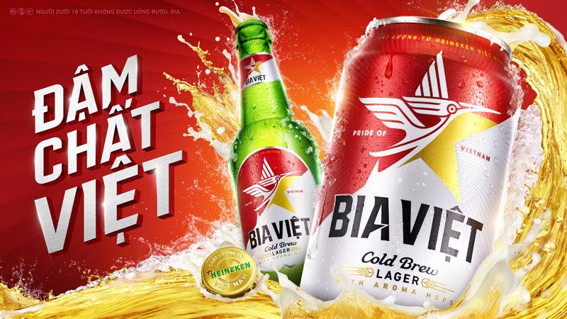 Dòng bia đậm đà với màn nâng cấp “đậm chất Việt” 