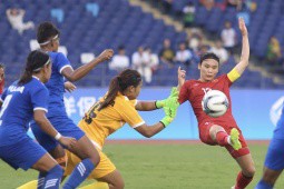 Video bóng đá ĐT nữ Việt Nam - Nepal: Khoan phá bê-tông, tiếc nuối Hải Yến (ASIAD) (H1)