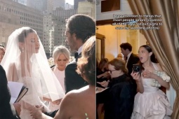 Bạn trẻ - Cuộc sống - Cô dâu bị chỉ trích vì hành động nguy hiểm trong tiệc cưới