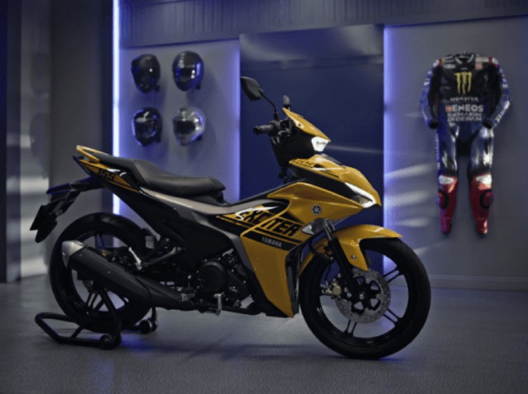 
2024 Yamaha Exciter 155 VVA màu vàng.&nbsp;