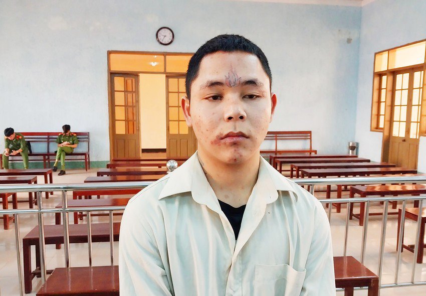 Rơ Mah Phung bị phạt bảy năm tù. Ảnh: TS