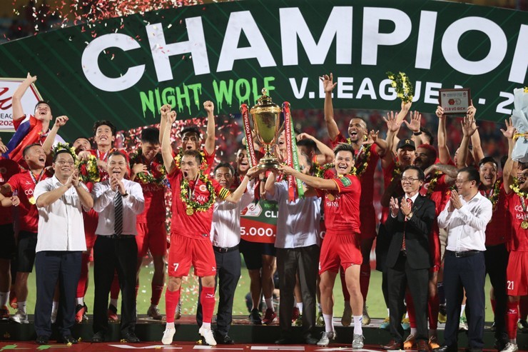 Công An Hà Nội là nhà vô địch của V-League 2023