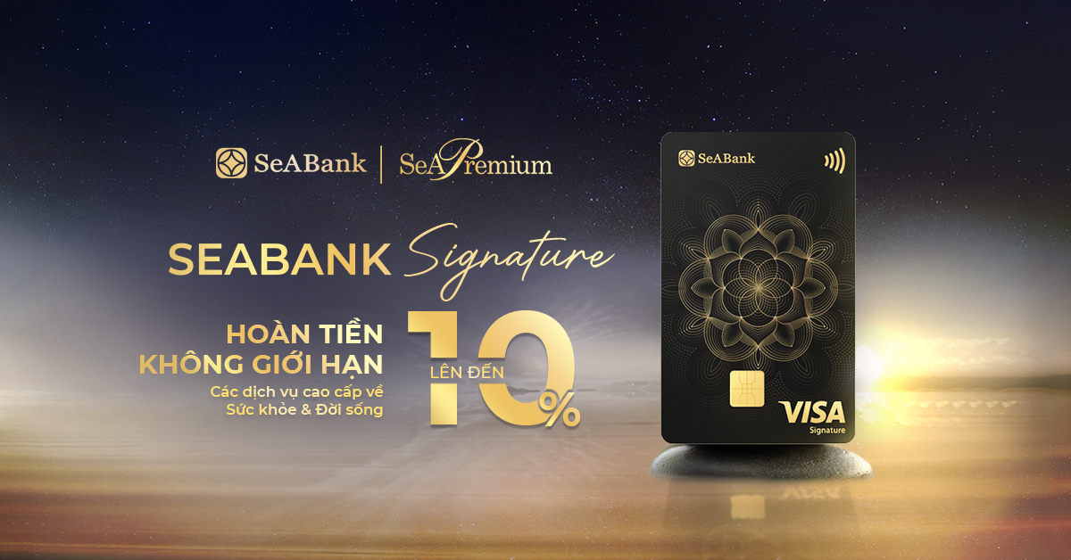 Sở hữu đặc quyền chăm sóc sức khỏe chuyên sâu từ dòng thẻ tín dụng cao cấp Signature của SeABank - 1