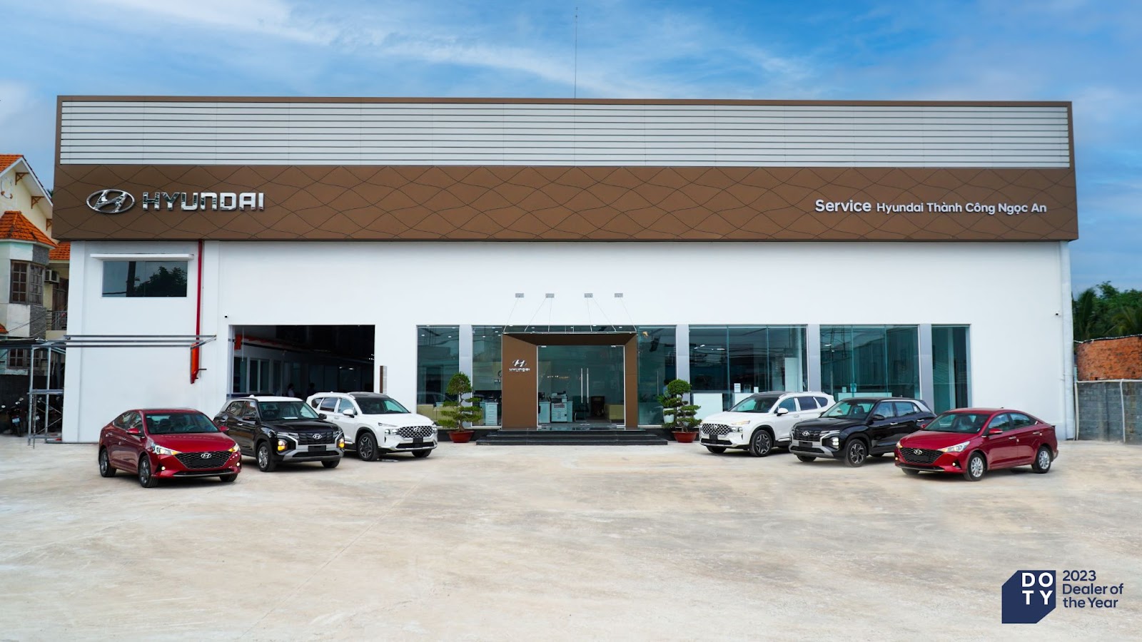 Cơ sở mới của Hyundai Ngọc An tại 239 Quốc lộ 1K, TP. Thủ Đức.