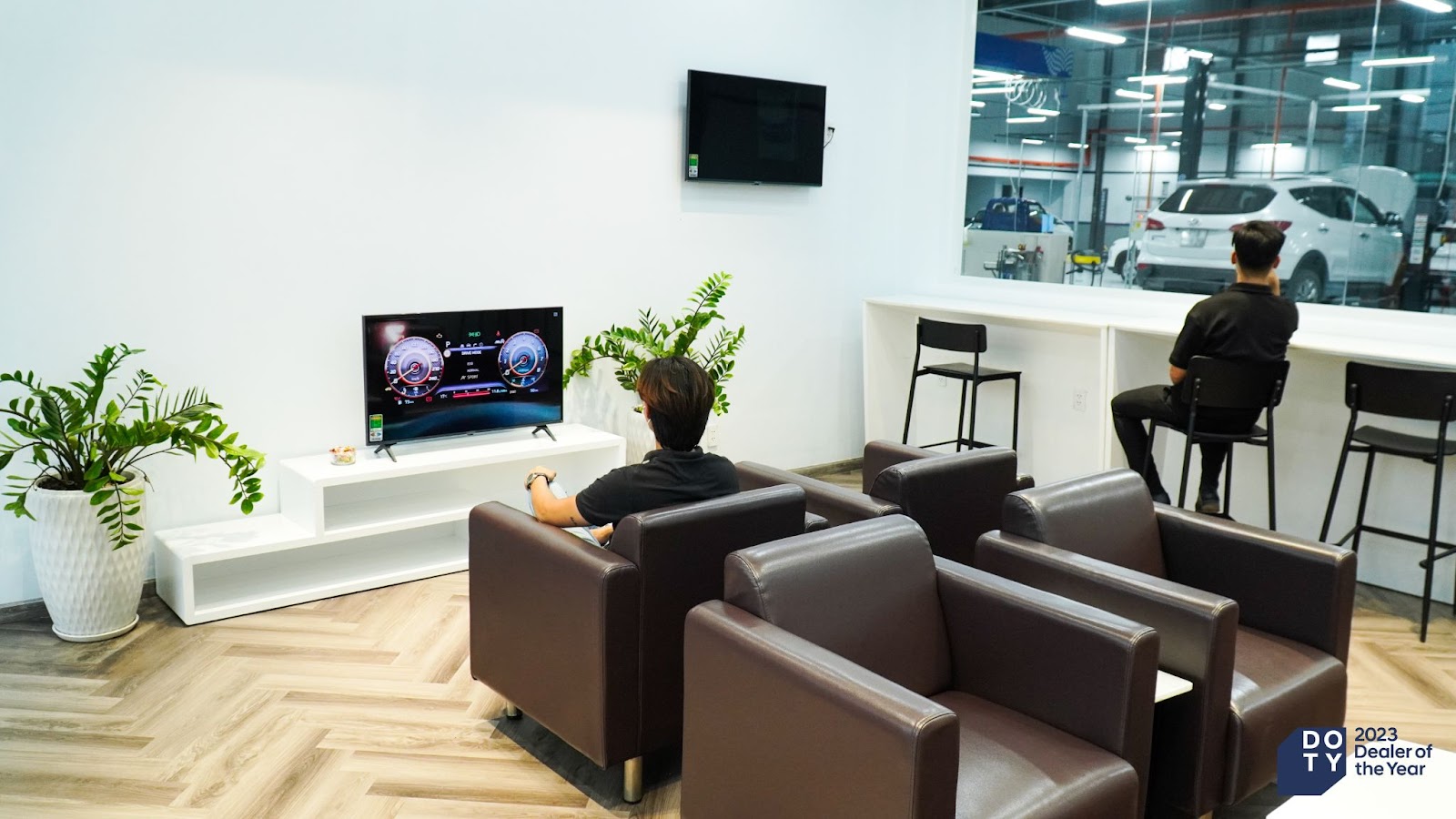 Phòng chờ đa dạng, phục vụ đầy đủ nhu cầu của khách hàng