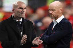 Bóng đá - MU rơi vào tình thế loạn lạc: "Quỷ đỏ" ủ mưu mang Zidane về thay Ten Hag