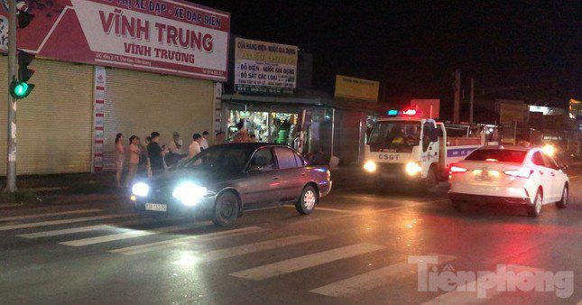 Hiện trường nơi xảy ra vụ việc. Ảnh: Thảo Vy