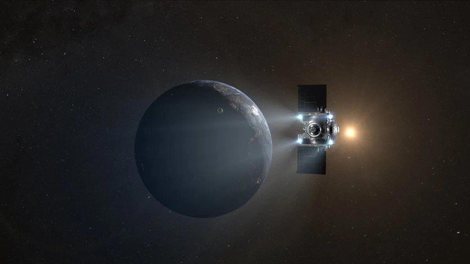 Tàu OSIRIS-REx bay qua Trái Đất để trả mẫu - Ảnh đồ họa từ NASA