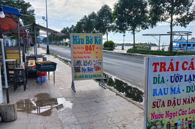 Khu vực xảy ra vụ việc. Ảnh Thảo Vy.